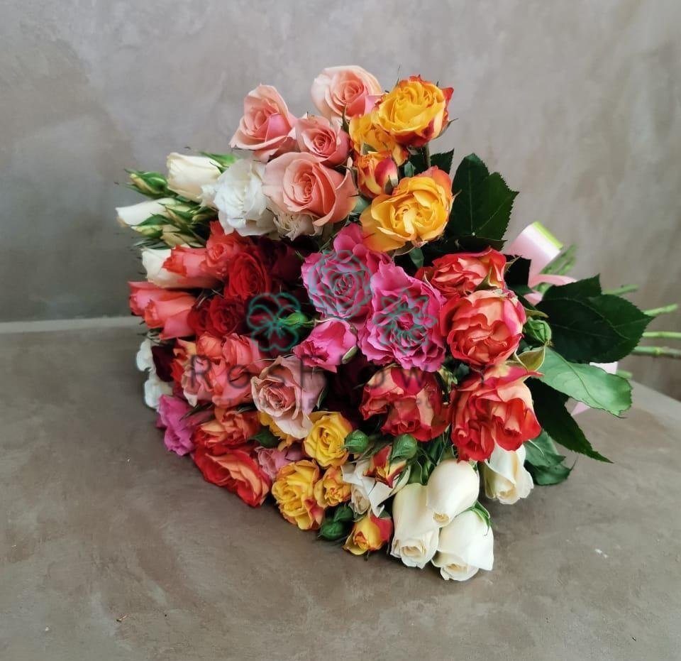 Букет цветов из: Розы в Воздвиженке Приморский край