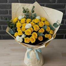 Букет цветов из:  Розы в Воздвиженке Приморский край