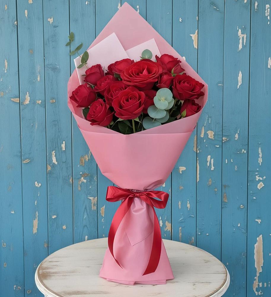 Букет цветов из: Розы в Воздвиженке Приморский край