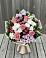 Букет цветов из: Альстромерии, Гвоздики, Розы и Хризантемы в Воздвиженке Приморский край