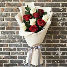 Букет цветов из:  Розы в Воздвиженке Приморский край