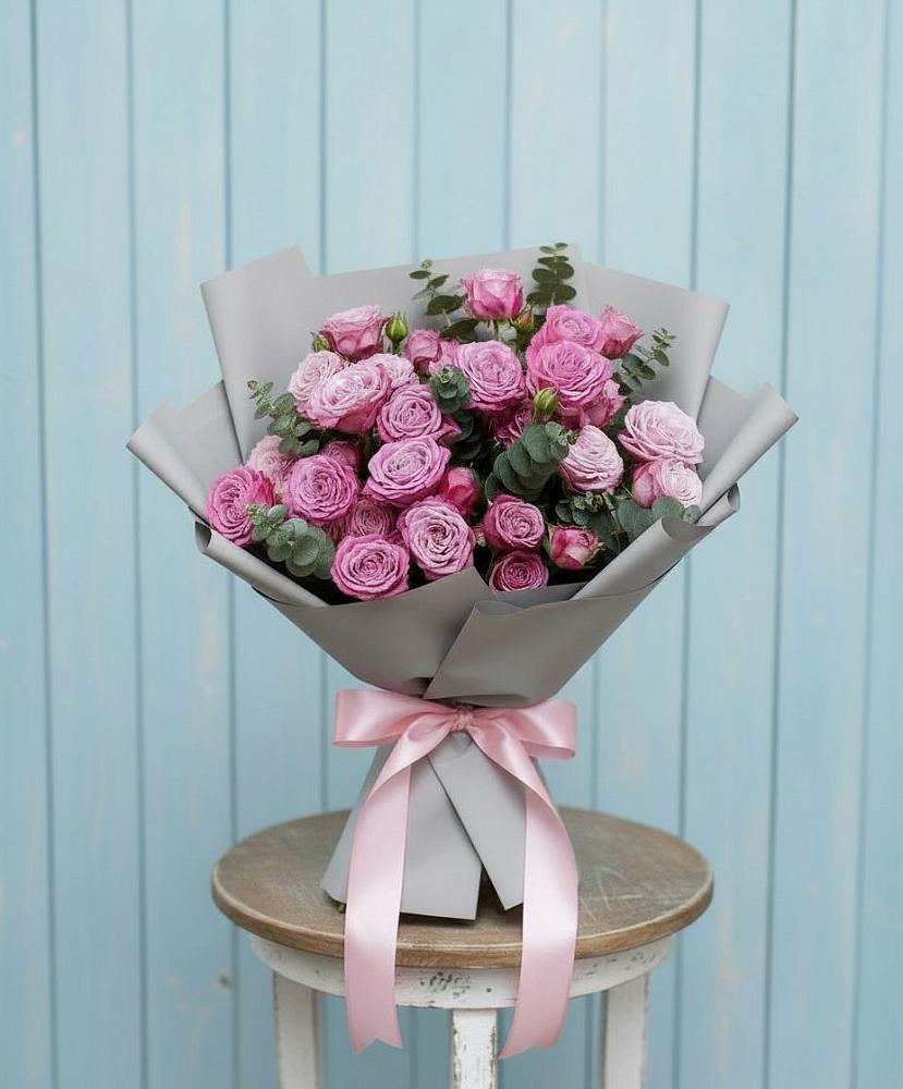 Букет цветов из: Розы в Воздвиженке Приморский край