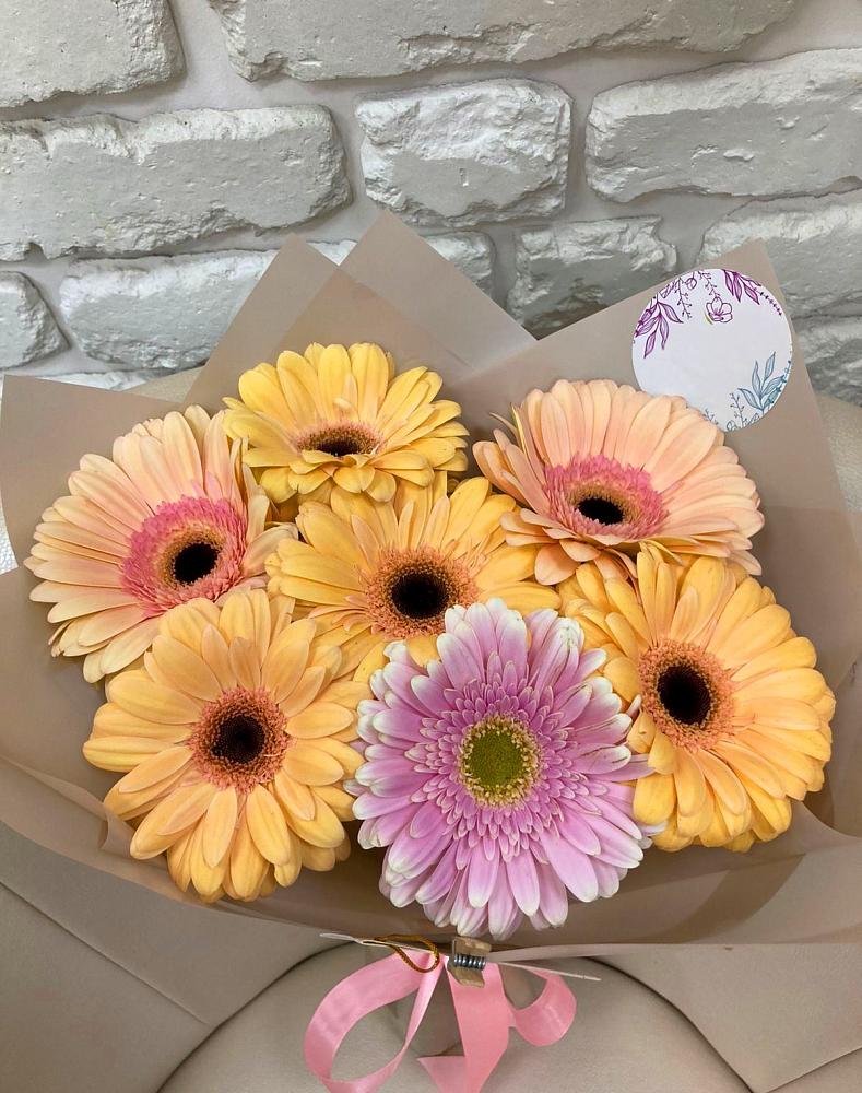 Букет цветов из: Герберы в Воздвиженке Приморский край