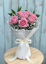 Букет цветов из:  Розы в Воздвиженке Приморский край