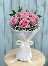 Букет цветов из:  Розы в Воздвиженке Приморский край
