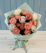 Букет цветов из:  Розы в Воздвиженке Приморский край