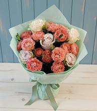 Букет цветов из:  Розы в Воздвиженке Приморский край