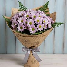 Букет цветов из:  Хризантемы в Воздвиженке Приморский край