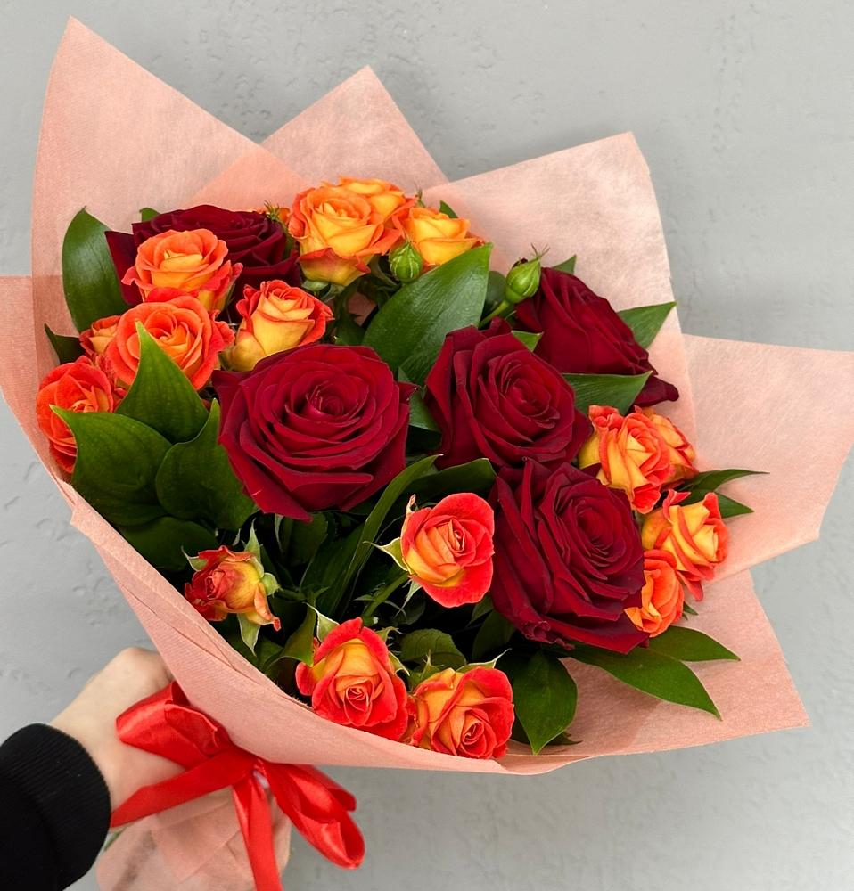 Букет Любовь и восторг в Воздвиженке Приморский край