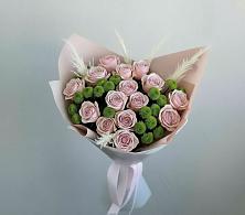 Букет цветов из:  Розы и Хризантемы в Воздвиженке Приморский край