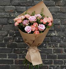 Букет цветов из:  Розы в Воздвиженке Приморский край