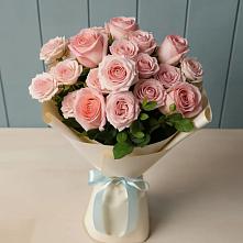 Букет Розовый шарм в Воздвиженке Приморский край