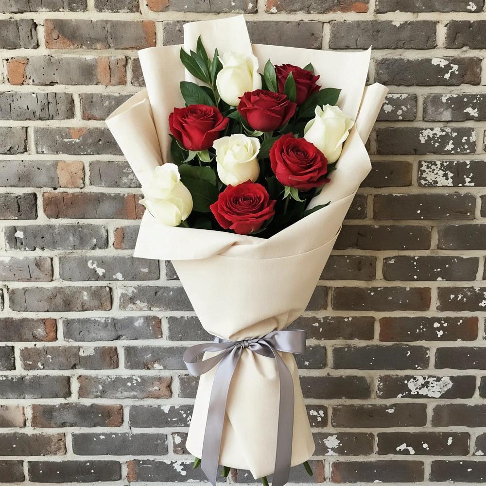 Букет цветов из: Розы в Воздвиженке Приморский край