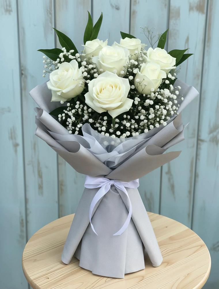 Букет цветов из: Розы в Воздвиженке Приморский край