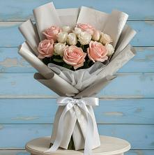 Букет цветов из:  Розы в Воздвиженке Приморский край