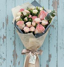 Букет цветов из:  Розы в Воздвиженке Приморский край