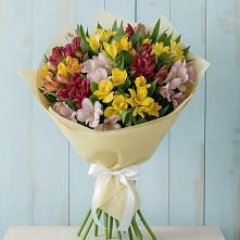 Букет цветов из:  Альстромерии #REPLACE_PRED# Воздвиженке Приморский край