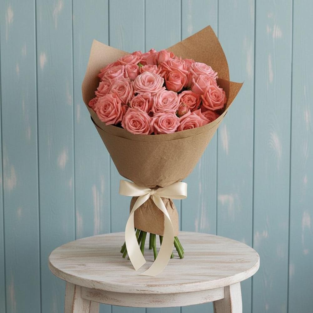 Букет цветов из: Розы в Воздвиженке Приморский край