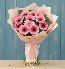 Букет цветов из:  Герберы в Воздвиженке Приморский край